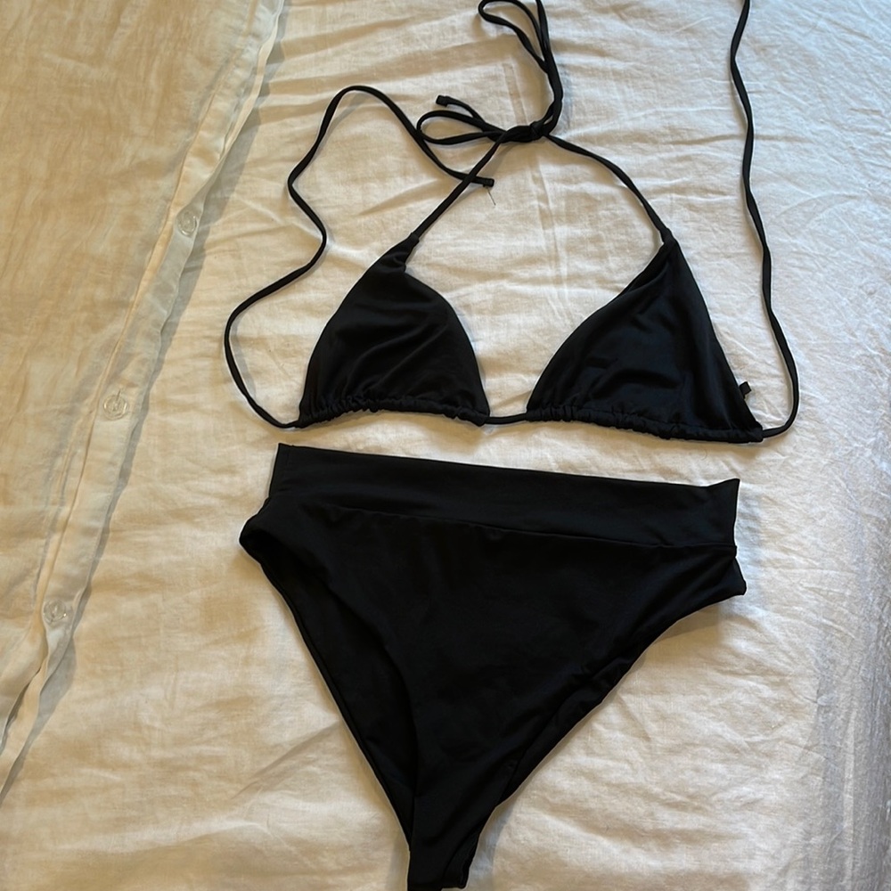 Djerf Avenue black bikini